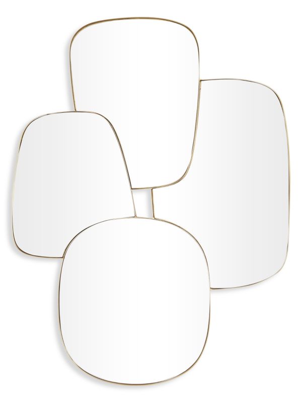 CosmoLiving by Cosmopolitan Geometric Wall Mirror